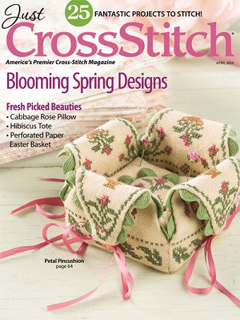 Just Cross Stitch ~  April 2014 Magazine