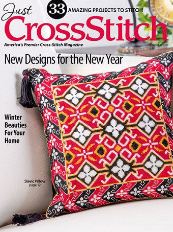Just Cross Stitch ~ February 2015 Magazine