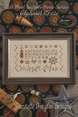 Jeanette Douglas Designs ~ A Most Suitable Name Series ~ Alphabet Annie