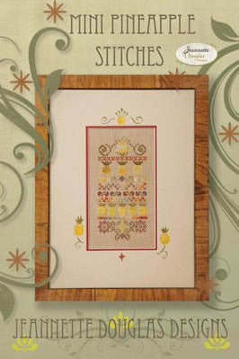 Jeanette Douglas Designs ~ Mini Pineapple Stitches w/charm