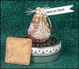 Just Nan ~ Gingbread Peace Mouse on a Tin **Limited Edition