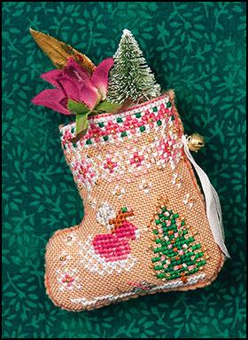 Just Nan ~ Gingerbread Mouse Fairy Stocking