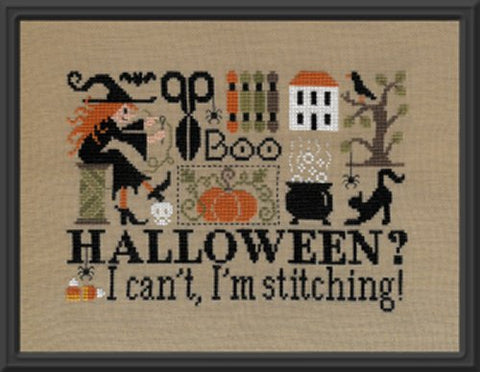 Jardin Prive' ~ Halloween? I Can't, I'm Stitching!