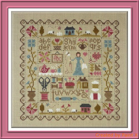 Jardin Prive' ~ Patchwork de la Brodeuse