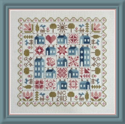 Jardin Prive' ~ Patchwork Houses