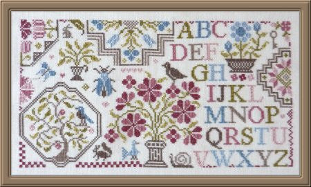 Jardin Prive' ~ Sampler aux Bouquet III