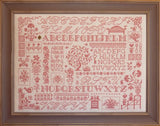 Jardin Prive' ~ Sampler aux Fleurs ~ One-color Version