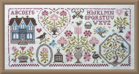 Jardin Prive' ~ Sampler aux Bouquet II
