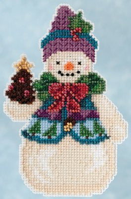 Mill Hill Kits ~ Jim Shore Pinecone Snowman