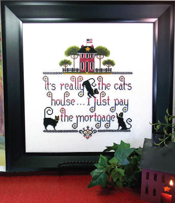 Kit & Bixby ~ It's The Cat's House