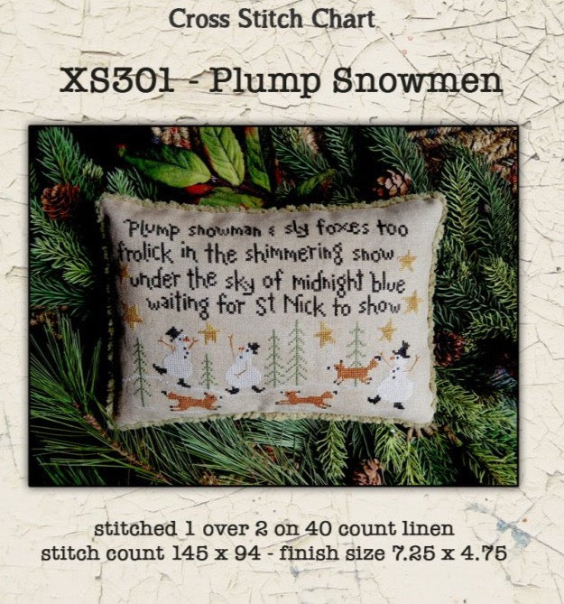 Teresa Kogut ~ Plump Snowmen