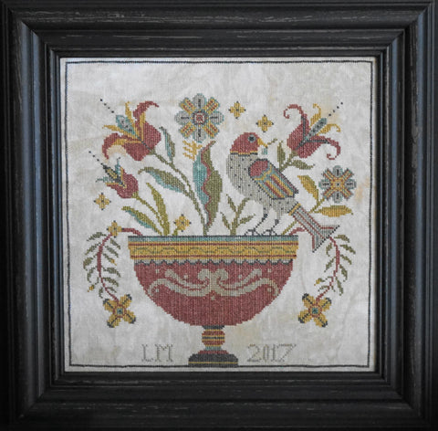 La D Da ~ Fraktur Flowers