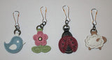 Leather Charm Fobs