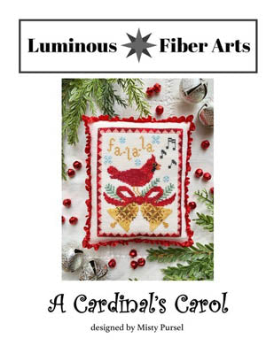 Luminous Fiber Arts ~ Cardinal's Carol