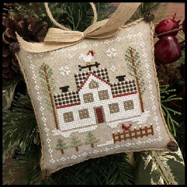 Little House Needleworks ~ Farmhouse Christmas #7 Cock-a-doodle-do