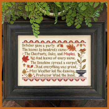 Little House Needleworks ~ October's Party