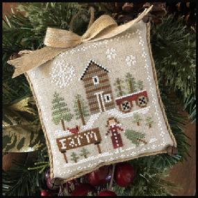 Little House Needleworks ~ Farmhouse Christmas #6 Pinewood Farm