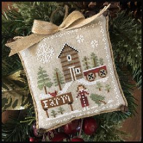 Little House Needleworks ~ Farmhouse Christmas #6 Pinewood Farm