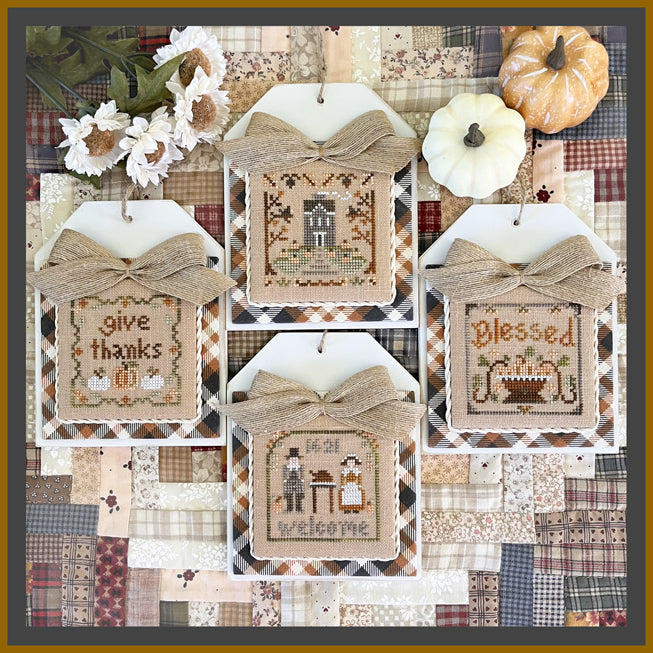 Little House Needleworks ~ Cross Stitch Petites - Thanksgiving Petites