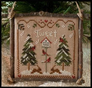 Little House Needleworks ~ Cardinal Winter