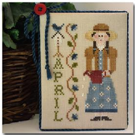 Little House Needleworks ~ Calendar Girls April