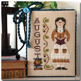 Little House Needleworks ~ Calendar Girls August