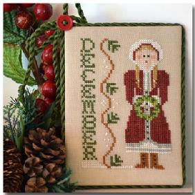 Little House Needleworks ~ Calendar Girls December