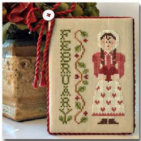 Little House Needleworks ~ Calendar Girls February