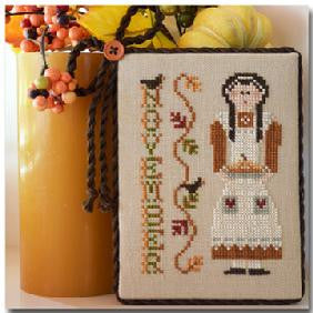 Little House Needleworks ~ Calendar Girls November