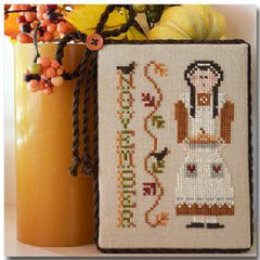 Little House Needleworks ~ Calendar Girls November