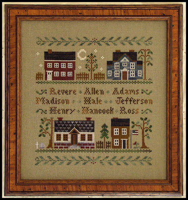 Little House Needleworks ~ Colonial Homes
