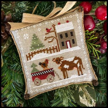 Little House Needleworks ~ Farmhouse Christmas #4 Dairy Darlin'