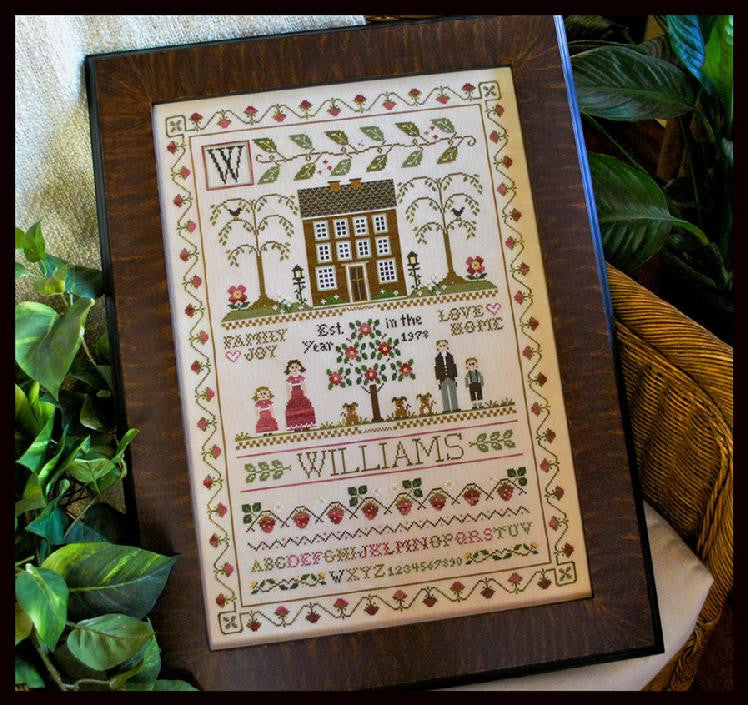 Little House Needleworks ~ The Family Sampler