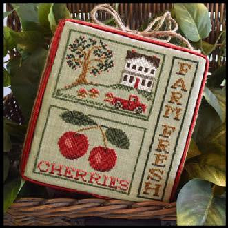 Little House Needleworks ~ Farm Fresh Cherries
