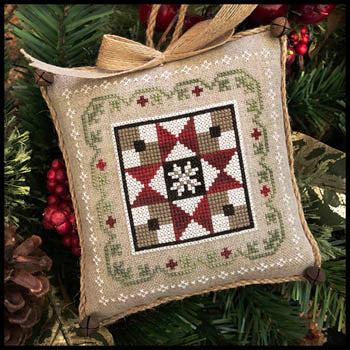Little House Needleworks ~ Farmhouse Christmas #5 Grandma's Quilt