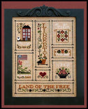 Little House Needleworks ~ Heart Of America ~ JABC Button Pack