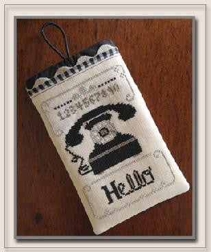 Little House Needleworks ~ Home Phone Case