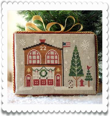 Little House Needleworks ~ Hometown Holiday The Firehouse