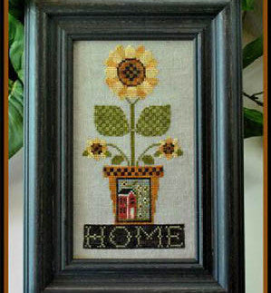 Little House Needleworks ~ Home Is Where The Sunflowers Grow