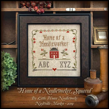 Little House Needleworks ~ Home Of A Needleworker, Squared w/threads