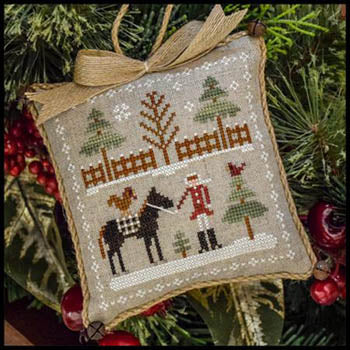 Little House Needleworks ~ Farmhouse Christmas #2 Horsin' Around