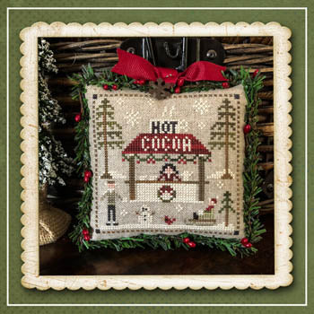 Little House Needleworks ~ Hot Cocoa ~ #5 of Jack Frost's Tree Farm (Part 5 of 7)