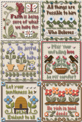 Little House Needleworks ~ Inspirational Scriptures