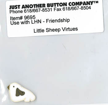 Little House Needleworks ~ JABC Button Friendship ~  Little Sheep Virtues