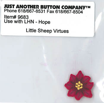 Little House Needleworks ~ JABC Button Hope ~  Little Sheep Virtues
