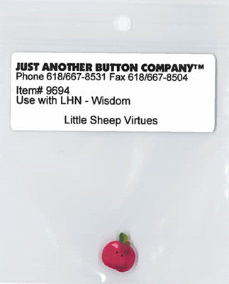 Little House Needleworks ~ JABC Button Wisdom ~  Little Sheep Virtues