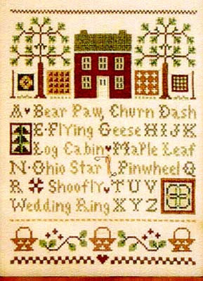 Little House Needleworks ~ Quilt Time Sampler