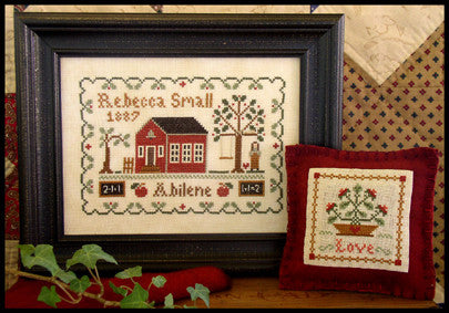 Little House Needleworks ~ Rebecca Small 1887 (Dear Diary)