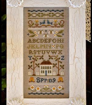 Little House Needleworks ~ Spring Band Sampler