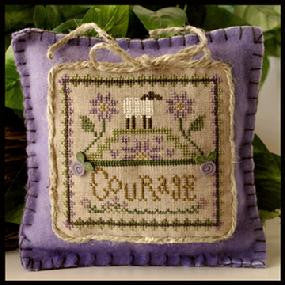 Little House Needleworks ~ Courage ~  Little Sheep Virtues